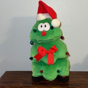 Cuddle Barn “Rockin’ Robbie” Animated Festive Green Christmas Tree